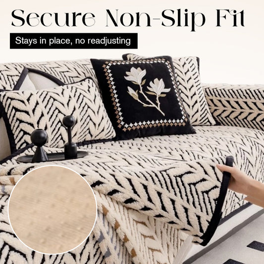 🔥 Meleg, puha plüss kanapéhuzat 🛋️🌿