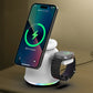 🔋⚡ 3 az 1-ben összecsukható mágneses vezeték nélküli töltőállomás 📱⌚