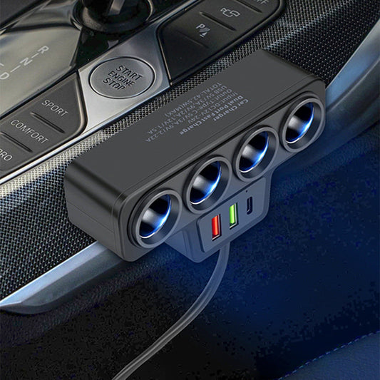 🔥🔌 7 az 1-ben szivargyújtó adapter 🚘⚡