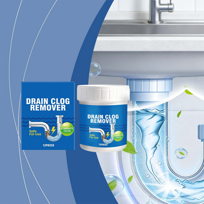 🌺🚽 Többfunkciós lefolyótisztító - hatékonyan semlegesíti a szagokat és kitisztítja a csövek dugulását! 🧼💧