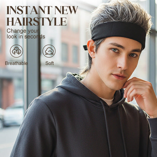 🔥 Unisex Hip-Hop Stílusú Parókás Sapka 🧢🎤