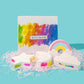🌈🛁 Vidám formájú, színes fürdőbomba 🧼💕