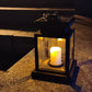 🕯️🌙 Meleg és Romantikus Udvari Napenergia Gyertya Fény 🏡✨