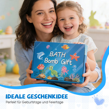 🧼🛁 Óceán témájú fürdőbomba – aranyos apró ajándékok 🎁👶