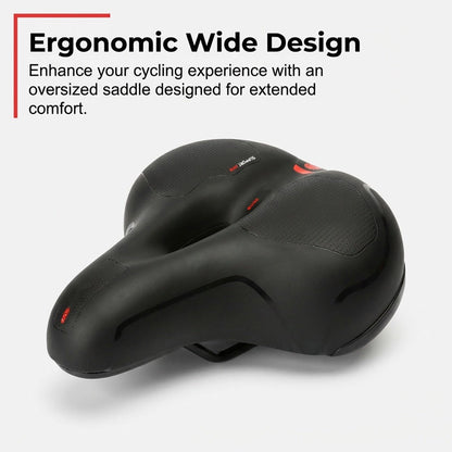 🔥🚴‍♂️ Ergonomikus Légáteresztő Kerékpárnyereg Memóriahabbal 🌿🧽