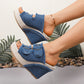 🔥👡 2026 Női alkalmi denim platformos szandál (EU 35-43) 🌿