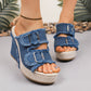 🔥👡 2026 Női alkalmi denim platformos szandál (EU 35-43) 🌿