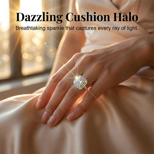 🎁 VÁSÁROLJ 1 KAPSZ 1 INGYEN 💍 Négyzet alakú glória gyűrű – Estélyi és mindennapi öltözékekhez is illik 🌟👗
