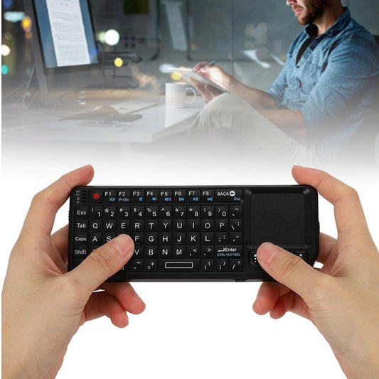 🔥📡 Mini Vezeték nélküli Billentyűzet Érintőpaddal Okos TV-hez és PC-hez 💻⌨️