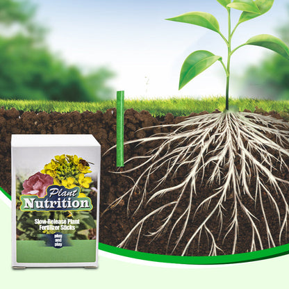 🔥🌿 Hosszantartó Növénytáp Rúd – Kiegyensúlyozott NPK a Gyökerekhez, Levelekhez és Virágokhoz! 🌱🌼