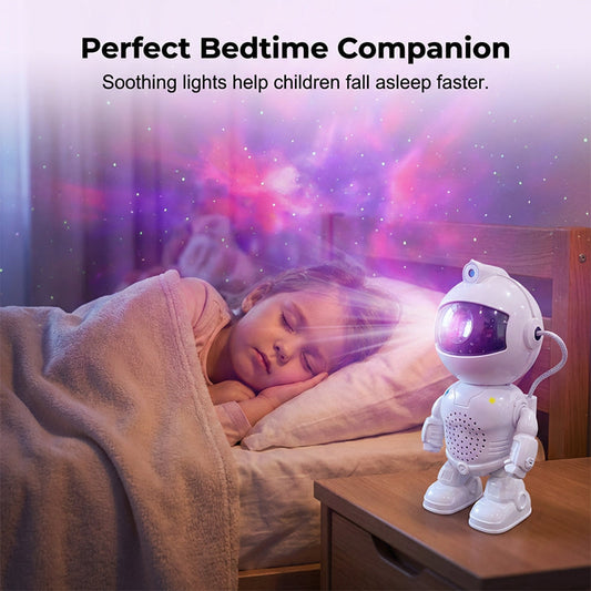 👨‍🚀 Robot Asztronauta Csillagos Égboltot Vetítő 🌟🚀