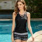 🩱 Mintás kétrészes tankini fürdőruha | S-3XL ✨
