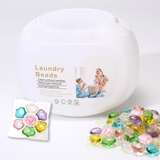 👕🌺 Minden-az-egyben Mélytisztító Mosókapszulák – Nincs Mérés, Gyorsan Oldódik HE és Normál Mosógépekhez 🧼✨