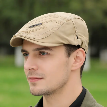 💥🧢 Egész éves lélegző klasszikus lapos sapka – Klasszikus dizájn, állítható méret és sokoldalú színek az időtlen megjelenésért 🎁✨