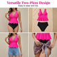 🌊👙Női Peplum Tankini Szett Alulművel 🌞