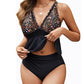 🌊👙Női Peplum Tankini Szett Alulművel 🌞
