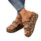 🔥🐆 Női Divatos Platform Szandálok Dupla Csattal 👡✨