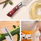 🔥🔪 Vastagított rozsdamentes acél többcélú hámozó 🥕🥔 – Extra erős, széles pengével és sörnyitóval 👩‍🍳👍