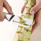 🔥🔪 Vastagított rozsdamentes acél többcélú hámozó 🥕🥔 – Extra erős, széles pengével és sörnyitóval 👩‍🍳👍