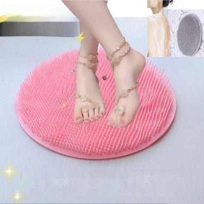 🧼🚿 Zuhanyzó lábtisztító szőnyeg – Domborított tisztító felület, gyorsan száradó anyag, biztonságos időseknek és a napi lábápoláshoz 🦶✨