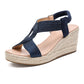 👡🌸 Boho stílusú, szőtt sarokszandál – női szabadidőcipő (EU 35-43) 🌞