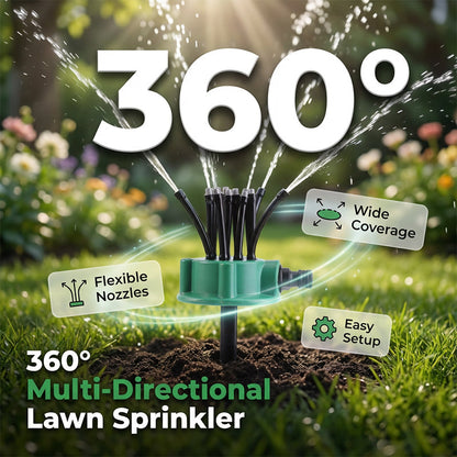 💧Vásároljon 2 kap 1 ingyenes🌿 360°-os lefedettségű, precíziós kerti öntöző