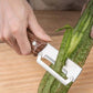 🥕🔪 Többcélú Konyhai Hámozó – Ultra-éles Rozsdamentes Acél Kés, 3 az 1-ben Dizájn (Hámozás, Szeletelés, Julienne) 👩‍🍳💕