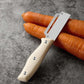 🥕🔪 Többcélú Konyhai Hámozó – Ultra-éles Rozsdamentes Acél Kés, 3 az 1-ben Dizájn (Hámozás, Szeletelés, Julienne) 👩‍🍳💕