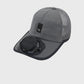 ❄️☀️ Lélegző baseball sapka napelemes ventilátorral 🧢