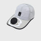❄️☀️ Lélegző baseball sapka napelemes ventilátorral 🧢