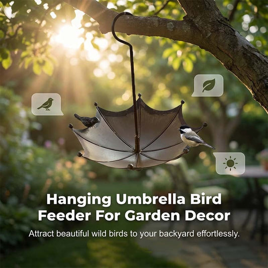 ☔🐦 Lógó esernyő madáretető és fürdő 🌳