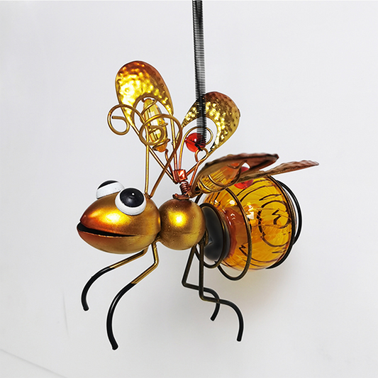 🌿🌈 Színes LED-es függő rovar dekorációs lámpa 🐝