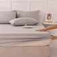 🛏️💤 3 részes biztonságos illeszkedésű lepedőszett – 🌿 Csúszásmentes kialakítás, hipoallergén és légáteresztő, gépben mosható, puha ágynemű egész éves kényelemért 🌬️✨