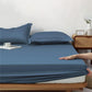 🛏️💤 3 részes biztonságos illeszkedésű lepedőszett – 🌿 Csúszásmentes kialakítás, hipoallergén és légáteresztő, gépben mosható, puha ágynemű egész éves kényelemért 🌬️✨