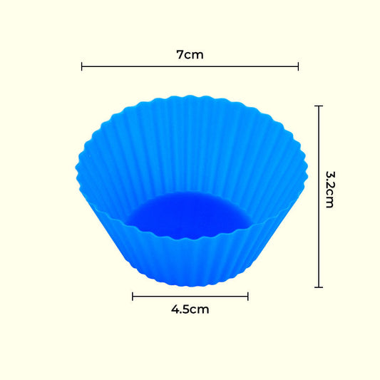 🎁🧁 Ideális ajándék - tapadásmentes szilikon muffin formák 💝