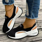 👟✨  Légáteresztő, kivágott női slip-on cipő | Hálós felsőrész, könnyű sétálócipő, nyári 💨