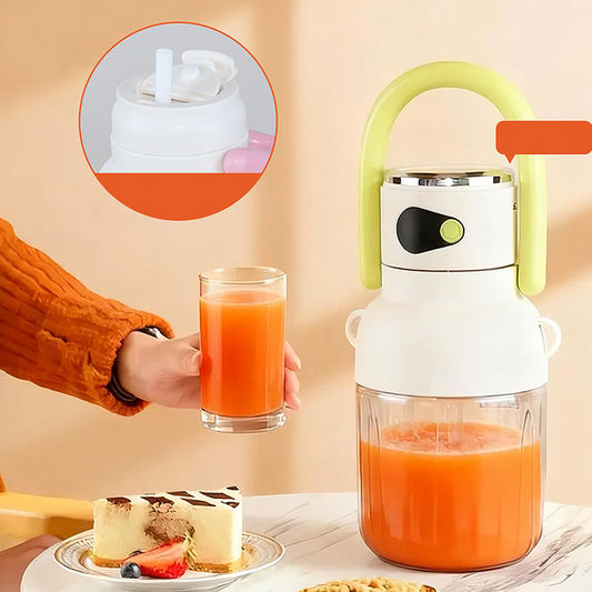 🔋🍎 500 ml-es hordozható USB-vel újratölthető turmixgép 🍹