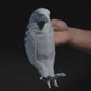 🦉🏠 3D állatos LED fali lámpa – Fekete sas és éjszakai bagoly 💡