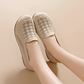 🦶🌬️ Női légáteresztő kötött slip-on cipő ❄️🌿