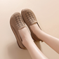 🦶🌬️ Női légáteresztő kötött slip-on cipő ❄️🌿