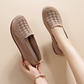 🦶🌬️ Női légáteresztő kötött slip-on cipő ❄️🌿