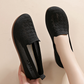 🦶🌬️ Női légáteresztő kötött slip-on cipő ❄️🌿