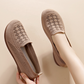 🦶🌬️ Női légáteresztő kötött slip-on cipő ❄️🌿