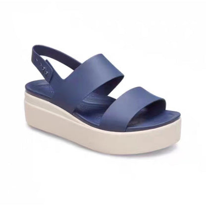 👡🌸 Kényelmes női platform szandál, lapos talppal 💖