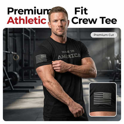 👕✨ Férfi sportos szabású, kereknyakú póló 💪