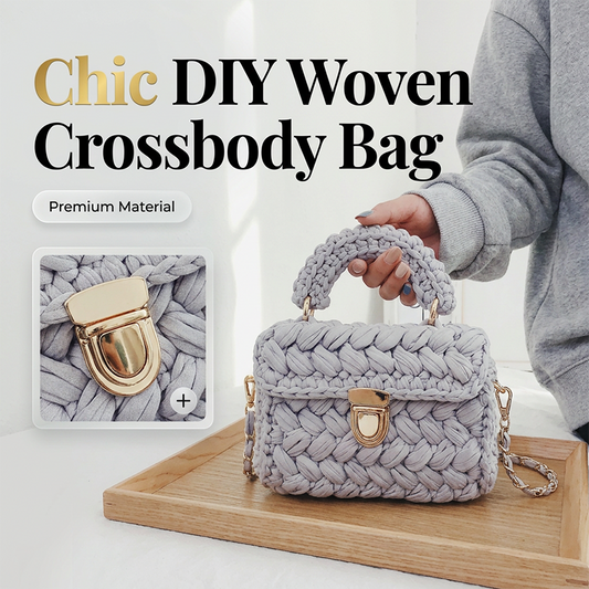 👜🧶 Komplett DIY horgolt táska készlet 💖