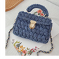 👜🧶 Komplett DIY horgolt táska készlet 💖