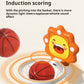 🏀📏Gyerek kosárlabda-kosár sportjáték – Csendes, állítható magasságú kosárlabda-kosár 👦