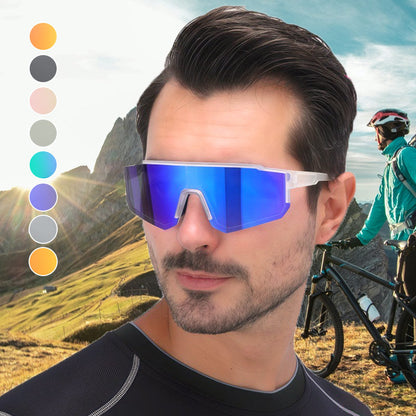 ☀️🚴 UV400 polarizált kerékpáros szemüveg férfiaknak és nőknek 🕶️