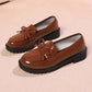 ✨👠 Kényelmes, fényes lakkbőr masnis loafers – Hétköznapi elegancia (EU 36-43) 🌸